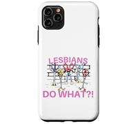 Lesbians Do What?! Ciseaux amusants Gay Pride LGBTQ Coque pour iPhone 11 Pro Max