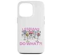 Lesbians Do What?! Ciseaux amusants Gay Pride LGBTQ Coque pour iPhone 13 Pro