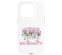 Lesbians Do What?! Ciseaux amusants Gay Pride LGBTQ Coque pour iPhone 15 Pro