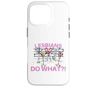Lesbians Do What?! Ciseaux amusants Gay Pride LGBTQ Coque pour iPhone 16 Pro
