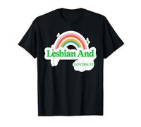 Lesbienne et fière Arc-en-Ciel Joie assumée T-Shirt