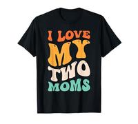 Lesbienne fierté Fils Fille J Aime Mes Deux Mamans T-Shirt