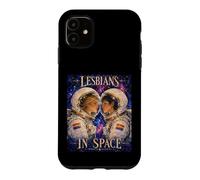 Lesbiennes dans l'espace - Romance d'astronaute LGBTQ+, fierté Queer Coque pour iPhone 11