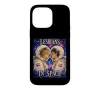 Lesbiennes dans l'espace - Romance d'astronaute LGBTQ+, fierté Queer Coque pour iPhone 14 Pro Max