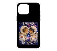Lesbiennes dans l'espace - Romance d'astronaute LGBTQ+, fierté Queer Coque pour iPhone 16 Pro Max