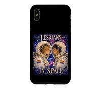 Lesbiennes dans l'espace - Romance d'astronaute LGBTQ+, fierté Queer Coque pour iPhone XS Max