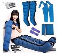 LESBJFDM Bottes Pressothérapie 6 Cavités, Drainage Lymphatique Jambes, Pressothérapie Jambes, Pressothérapie Drainage Lymphatique Professionnel, Massage Et Relaxation, Massage Mollet