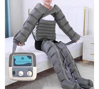 LESBJFDM Masseur de jambes pour le lipœdème - Machine de compression des jambes - Drainage lymphatique - Bottes de compression pour la circulation des pieds et des jambes - Masseur pour la circulation
