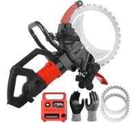 LESBJFDM Tools 12000W Brushless Electric Ring Wall Saw, Scie à Anneau pour Béton, Machine de Découpe Murale, Profondeur de Coupe 290mm, Coupe sans Poussière, pour Couper Béton, Brique