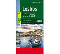 Lesbos, Special Places of Excursion Road Map 1:50 000 NEUF