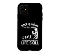 l'escalade n'est Pas Une compétence de Vie d'apocalypse Zombie Passe-Temps Coque pour iPhone 11
