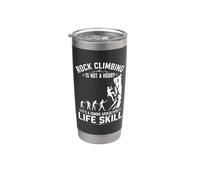 L'escalade n'est pas une compétence de vie d'apocalypse zombie passe-temps Gobelet isotherme en acier inoxydable double paroi