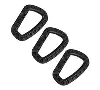 l'escalade, Verrou de Sangle Attacher Une Boucle tirage Rapide Mousqueton Camping en Plein air Lien Connexion Clip Manille Randonnée Escalade Sac à Dos(Red)