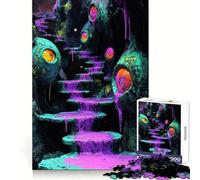 L'Escalier vers l'Inconnu Puzzle de 1000 pièces pour Adolescents Renforce la mémoire Simple, Amusant, de qualité, Un Cadeau mémorable 50x75cm