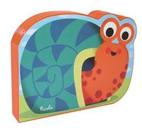 L'escargot - Marcella Grassi - Piccolia - cartonné - Album jeunesse