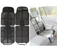 Lescars 2 couvre-sièges auto "Premium" avec poches en filet