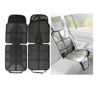 Lescars : 2 couvre-sièges auto Premium avec poches en filet noir G