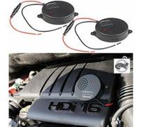 Lescars 2 dispositifs Anti-martre à ultrasons 118 DB pour Batterie de Voiture 12 V