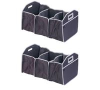 Lescars 2 sacs de rangement pliables XL pour coffre avec compartiment isotherme