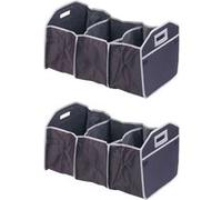 Lescars Sacs de rangement pour coffre pliables XL avec compartiment isotherme - Lot de 2