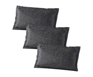 Lescars 3 déshumidificateurs d'air réutilisables - 3 x 1 kg