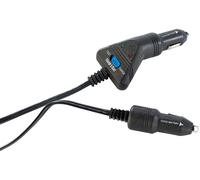 Lescars Câble de démarrage sur allume-cigare 12V avec voyant - 4m