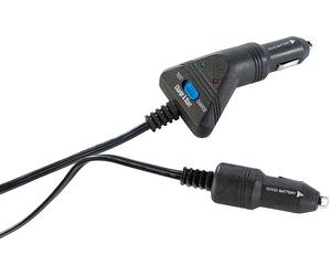Lescars Câble de démarrage sur allume-cigare 12V avec voyant - 4m