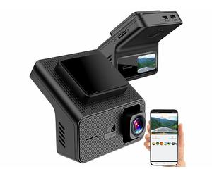 Lescars Caméra embarquée 4K connectée avec GPS MDV-3170