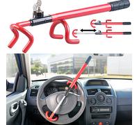 Lescars Canne antivol universelle avec serrure de sécurité