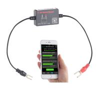Lescars Contrôleur de batterie 6/12 V – connecté avec application