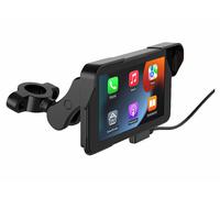 Lescars Écran 5" pour moto compatible CarPlay et Android Auto
