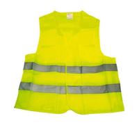Lescars Gilet de sécurité jaune