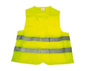 Lescars Gilet de sécurité jaune