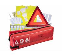 Kit de sécurité pour voiture avec trousse de secours, triangle et gilet Lescars