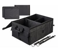 Lescars Organiseur de rangement antidérapant pour coffre - 65 L