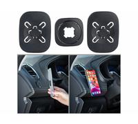 Lescars Support auto adhésif pour téléphone portable sur volant