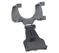 Lescars Support universel sur rétroviseur pour smartphones jusqu'à 12,7 cm (5")