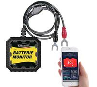 Lescars Testeur de Batterie Automobile 12 V connecté avec Monitoring