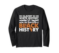 L'esclavage est l'histoire Blanche Comment Nous Avons survécu est l'histoire des Noirs Manche Longue