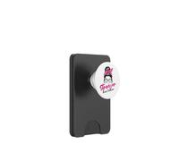 L'escouade de Soutien de Stronger Than Cancer Messy Bun Pink Warrior PopSockets PopWallet pour MagSafe