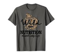 L'escouade Scolaire communautaire Lady Hero de Wild About Nutrition Lunch T-Shirt