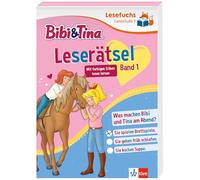 Lesefuchs Bibi & Tina: Leserätsel Lesestufe 2, Band 1: ab 7 Jahren, Mit farbigen Silben lesen lernen