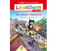 Leselöwen 1. Klasse - Die Katzen-Detektive: Die Nr. 1 für den Lesestart - Mit Leselernschrift ABeZeh - Erstlesebuch für Kinder ab 6 Jahren