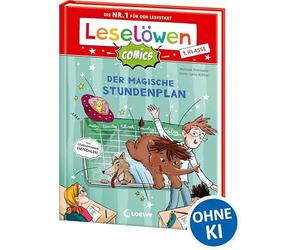 Leselöwen Comics 1. Klasse - Der magische Stundenplan: Jetzt als Comic-Buch! - Die Nr. 1 für den Lesestart - Mit Leselernschrift ABeZeh - Erstlesebuch für Kinder ab 6 Jahren