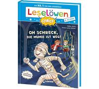 Leselöwen Comics 2. Klasse - Oh Schreck, die Mumie ist weg!: Die Nr. 1 für den Leseerfolg als Comic-Buch! - Mit Leselernschrift ABeZeh - Erstlesebuch für Kinder ab 7 Jahren