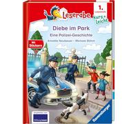 Leserabe 1. Lesestufe Kurz und leicht - Diebe im Park - Eine Polizei-Geschichte