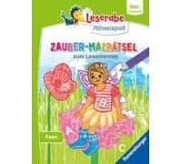 Leserabe Rätselspaß - Zauber-Malrätsel Zum Lesenlernen: Feen (Vor-Lesestufe)