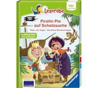 Leserabe Vor-Lesestufe - Piratin Pia auf Schatzsuche