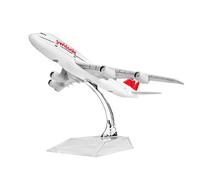 LESES Modèle d'avion moulé sous pression à l'échelle 1/400 - Boeing 747 suisse - Pour décoration ou cadeau