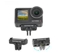 Leshareselect Support magnétique pour DJI Osmo Nano - Support pliable à libération rapide pour DJI Osmo 360 Action 4 3 Acc